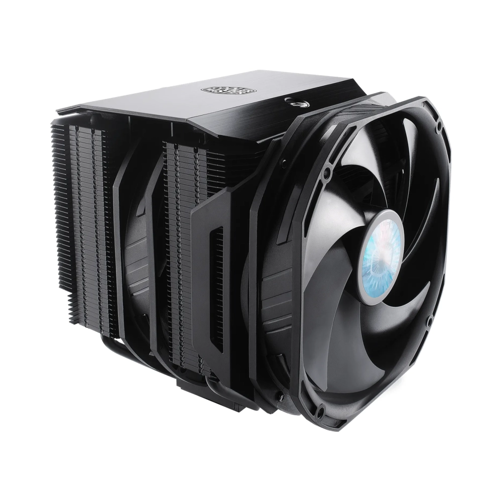 cooler master masterair ma624 stealth cooler 650 rpm 1400 rpm 10 db 27 db 67 cfm