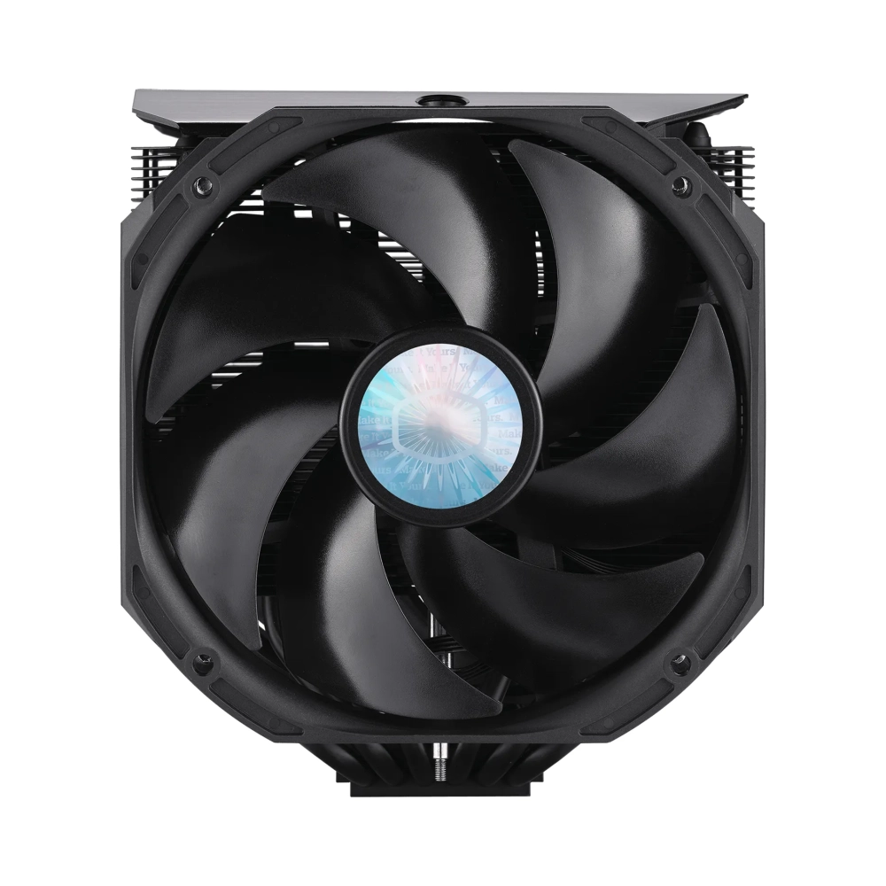 cooler master masterair ma624 stealth cooler 650 rpm 1400 rpm 10 db 27 db 67 cfm