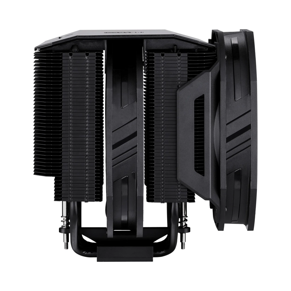 cooler master masterair ma624 stealth cooler 650 rpm 1400 rpm 10 db 27 db 67 cfm