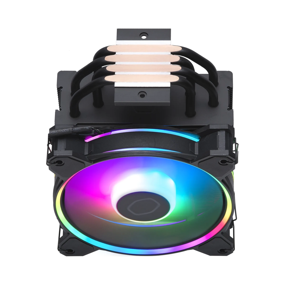 cooler master hyper 212 halo black air cooler 650 rpm 2050 rpm 27 db 5188 cfm black