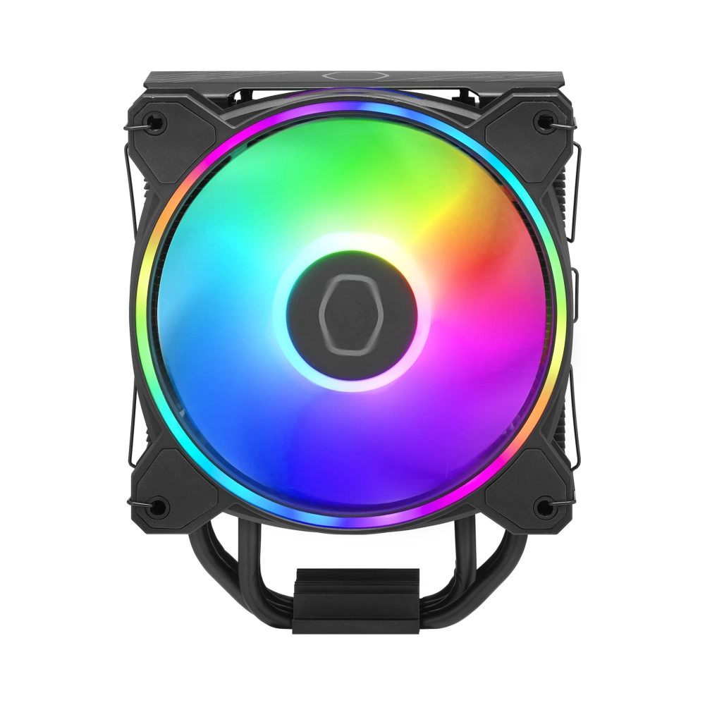 cooler master hyper 212 halo black air cooler 650 rpm 2050 rpm 27 db 5188 cfm black
