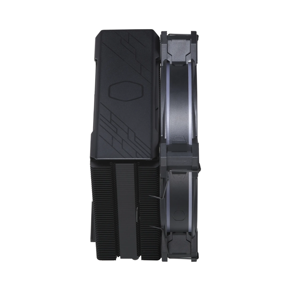cooler master hyper 212 halo black air cooler 650 rpm 2050 rpm 27 db 5188 cfm black