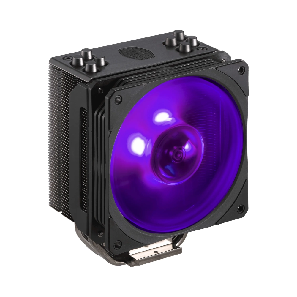 cooler master hyper 212 rgb black edition wlga1700 cooler 12 cm 650 rpm 2000 rpm 30 db 59 cfm