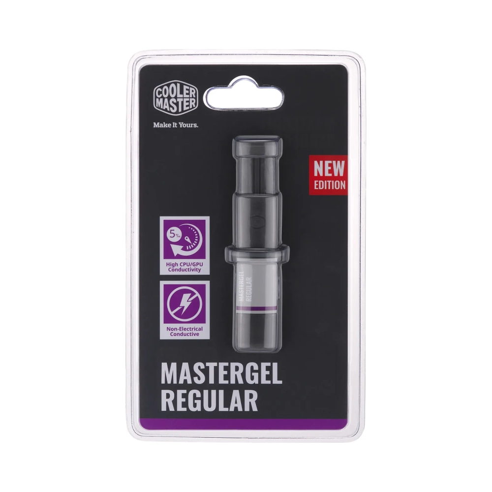 cooler master mastergel regular 5 wmk 25 gcm grey 15 ml blister
