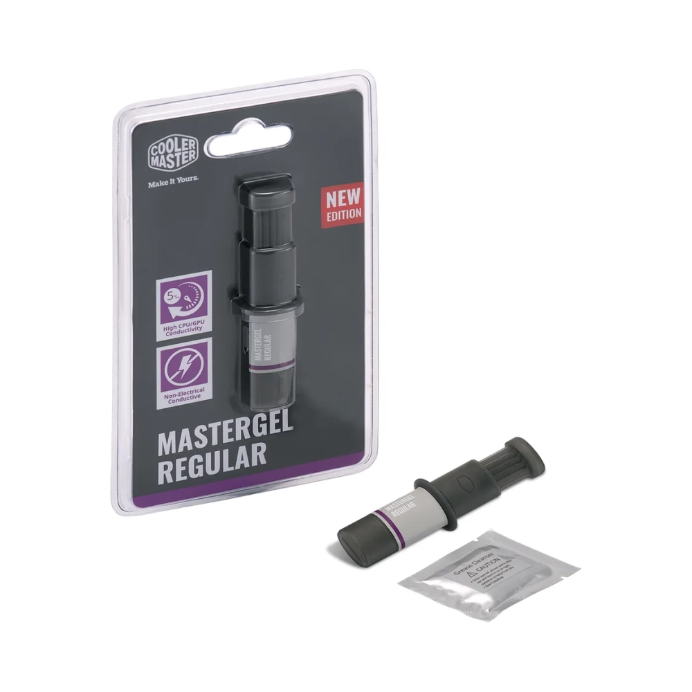 cooler master mastergel regular 5 wmk 25 gcm grey 15 ml blister