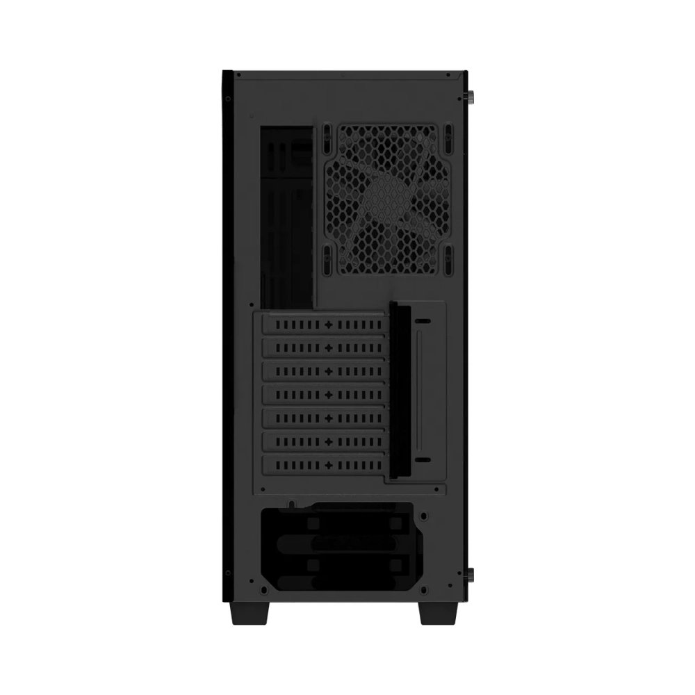 gigabyte c200 midi tower pc glass plastic steel black atx micro atx mini itx 165 cm