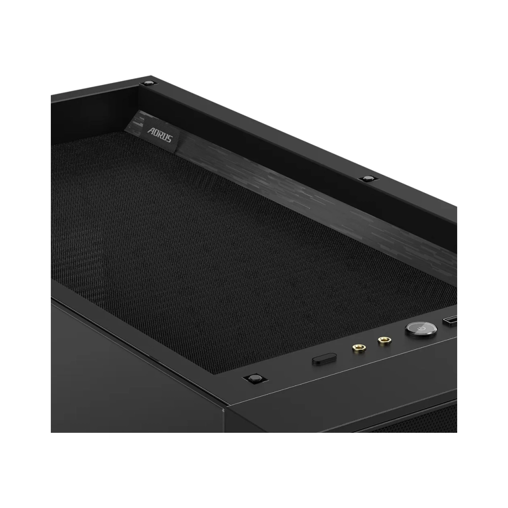 gigabyte gb ac500g midi tower pc black atx eatx micro atx mini itx glass plastic steel gaming