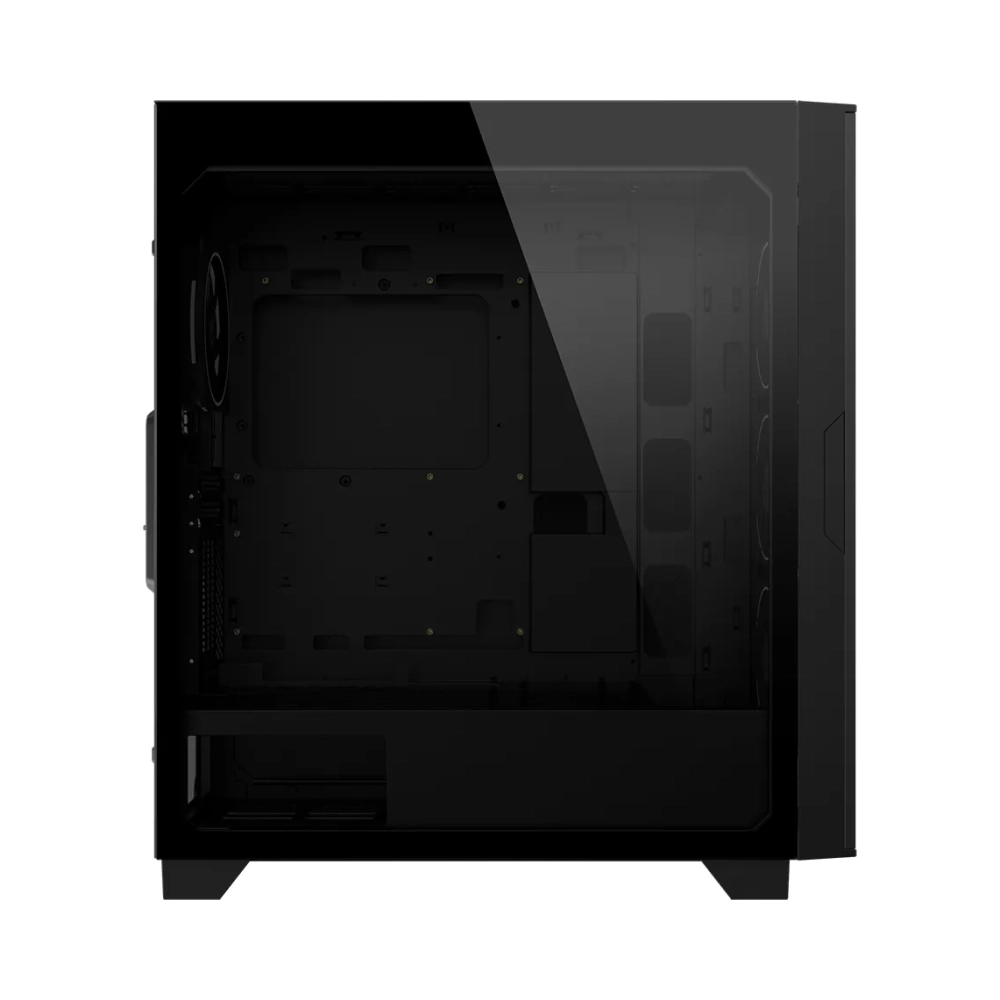 gigabyte gb ac500g midi tower pc black atx eatx micro atx mini itx glass plastic steel gaming