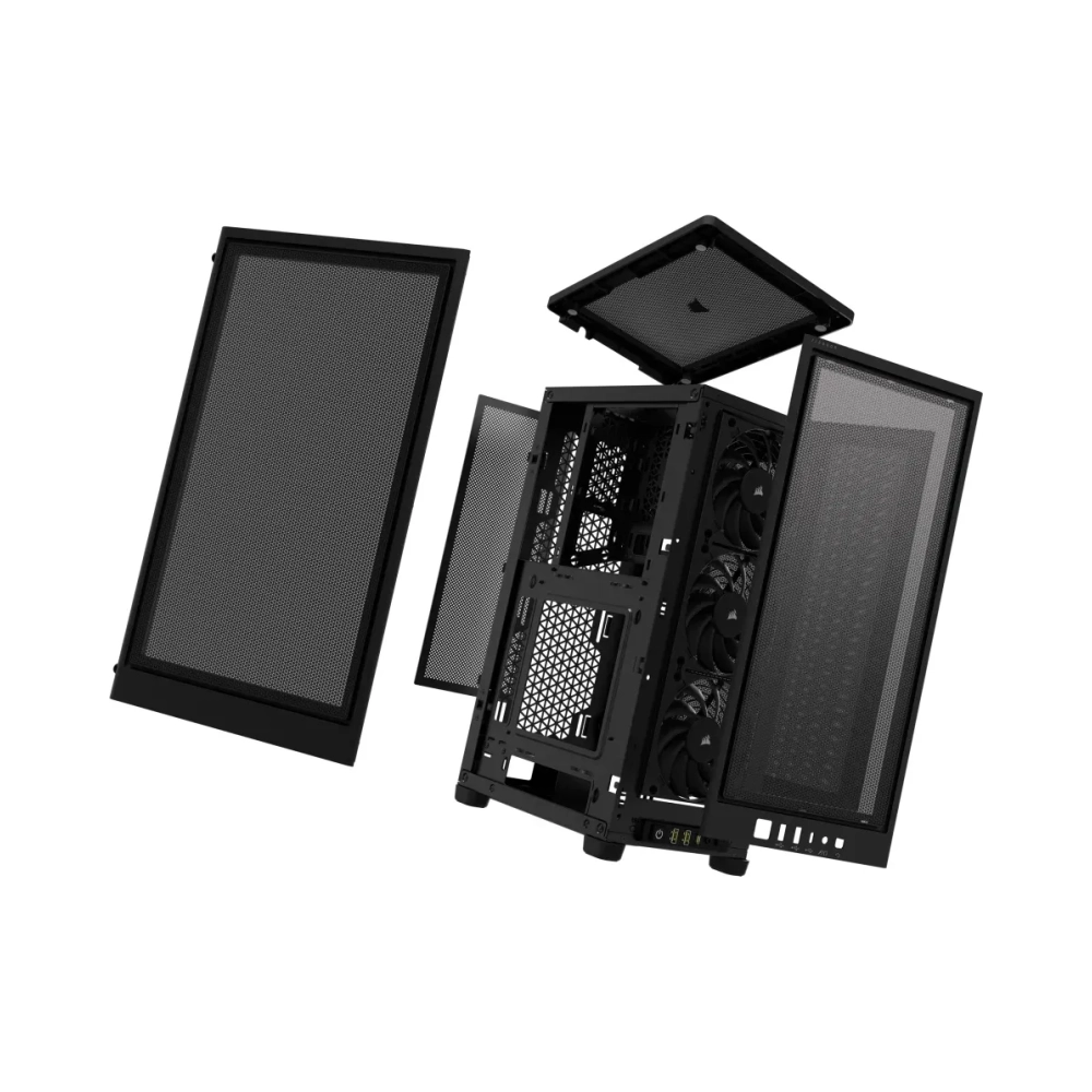corsair 2000d airflow small form factor sff pc black mini itx mesh 9 cm
