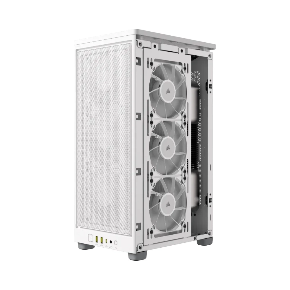 corsair 2000d airflow small form factor sff pc white mini itx 9 cm 365 cm