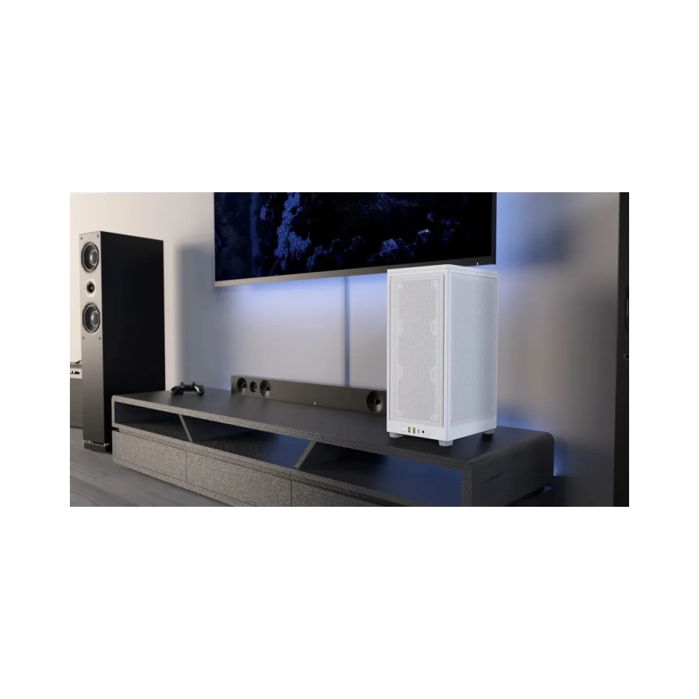 corsair 2000d airflow small form factor sff pc white mini itx 9 cm 365 cm