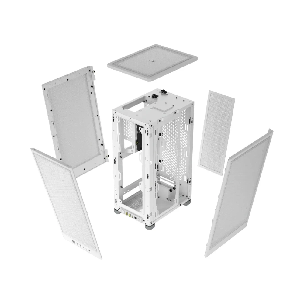 corsair 2000d airflow small form factor sff pc white mini itx 9 cm 365 cm