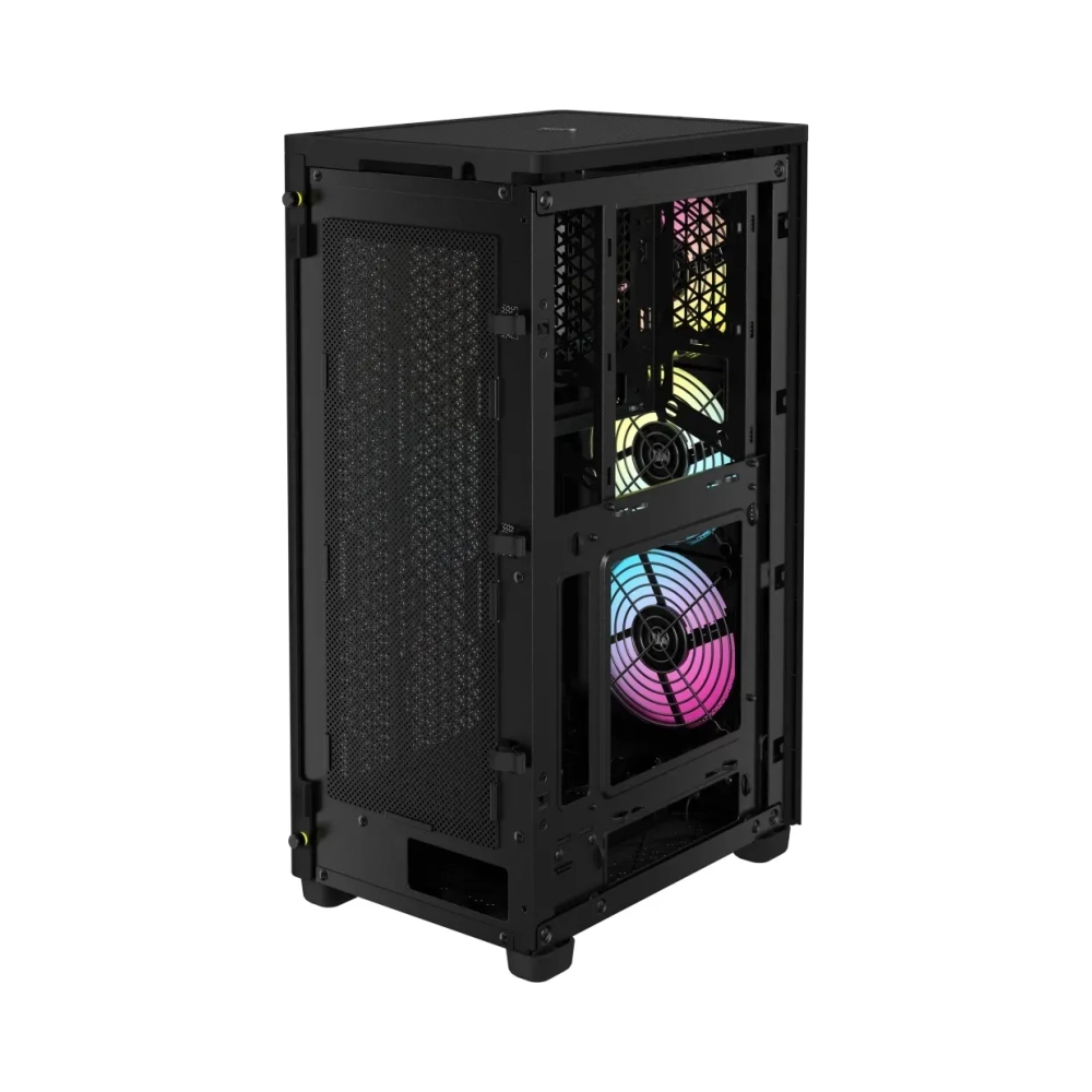 corsair 2000d rgb airflow small form factor sff pc black mini itx mesh multi