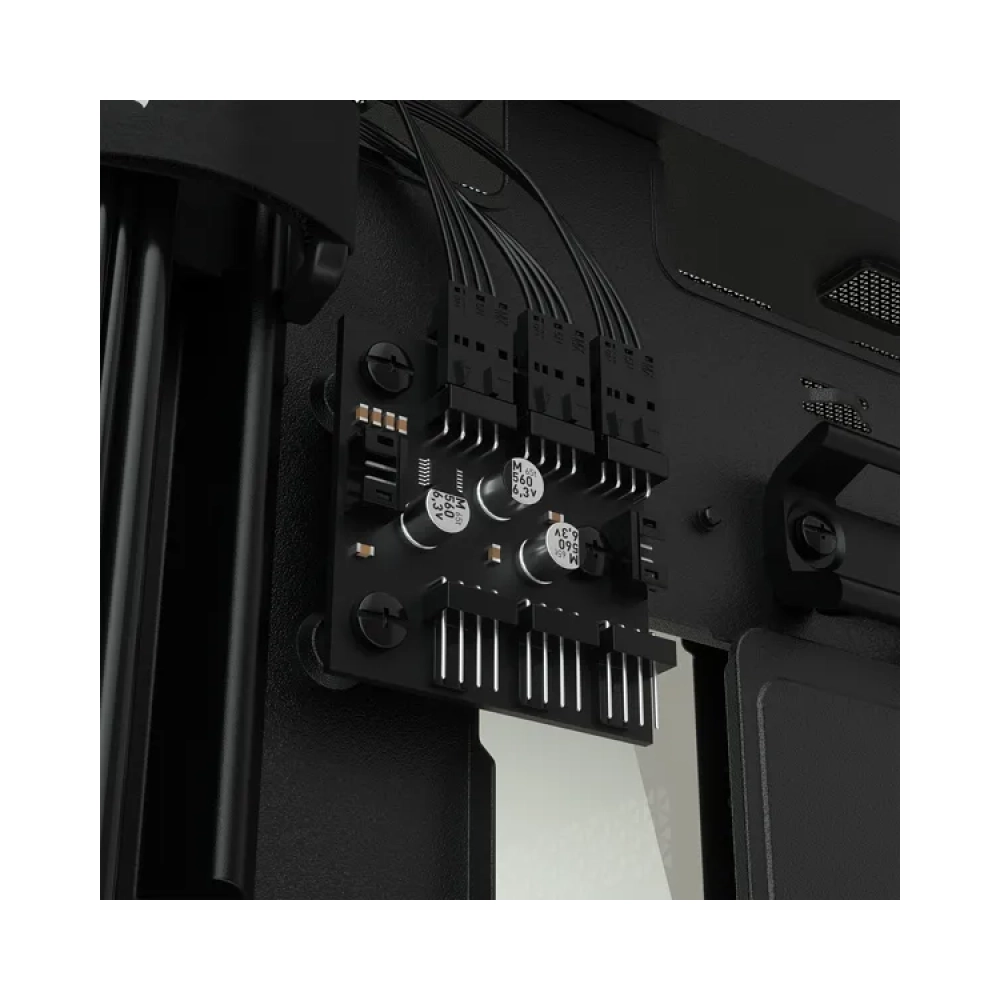 corsair icue 5000x rgb midi tower pc plastic steel tempered glass black atxeatxitx gaming