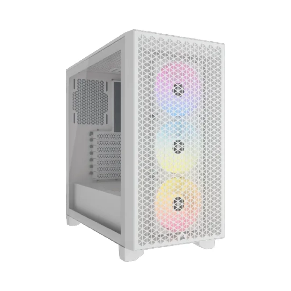 corsair cc 9011256 ww midi tower pc white atx gaming multi