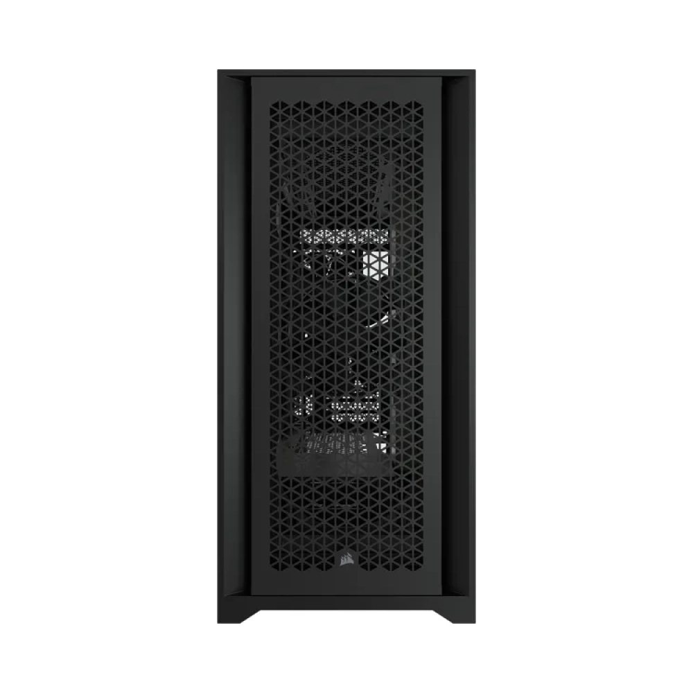 corsair 5000d airflow midi tower pc plastic steel tempered glass black atxeatxitx gaming