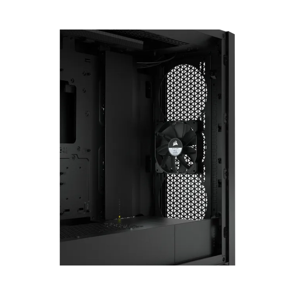 corsair 5000d airflow midi tower pc plastic steel tempered glass black atxeatxitx gaming