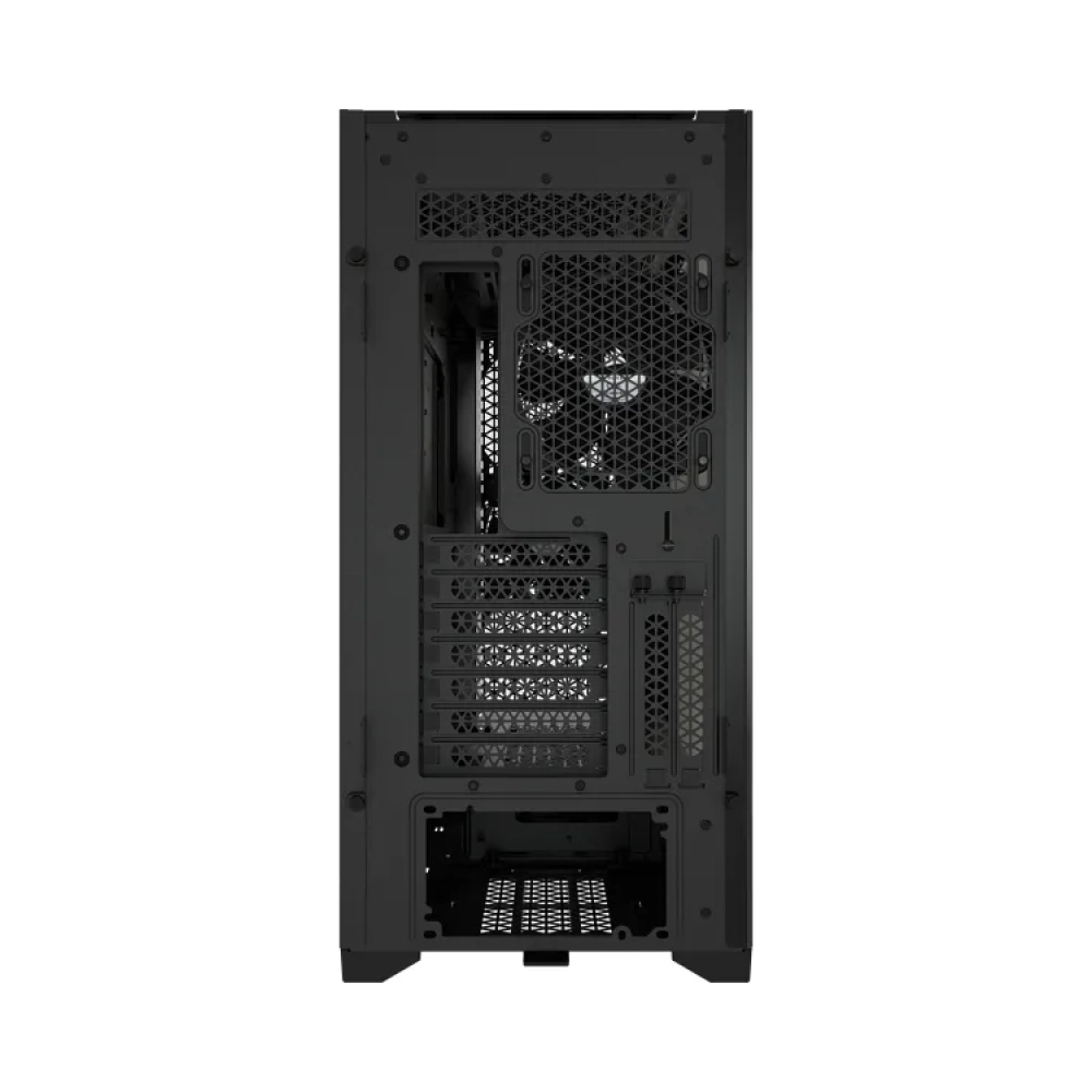 corsair 5000d airflow midi tower pc plastic steel tempered glass black atxeatxitx gaming