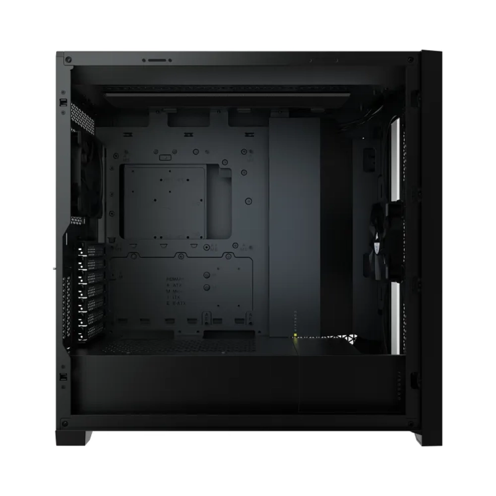 corsair 5000d airflow midi tower pc plastic steel tempered glass black atxeatxitx gaming