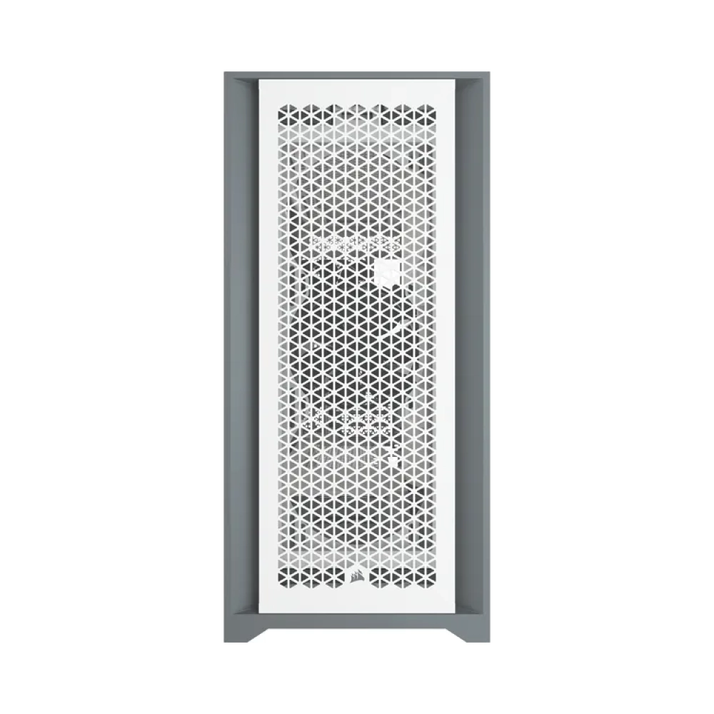 corsair 5000d airflow midi tower pc plastic steel tempered glass white gaming 17 cm