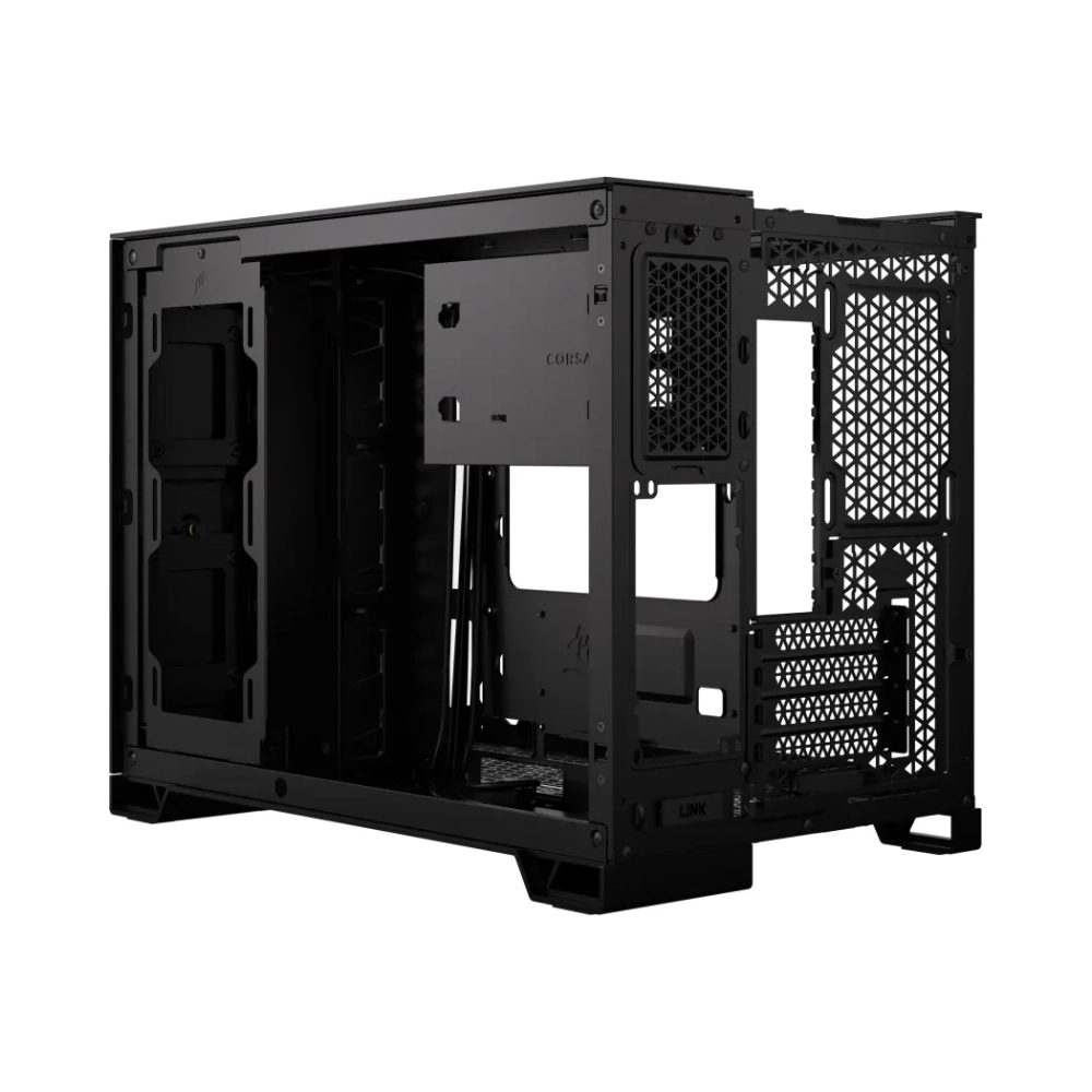corsair 2500d airflow midi tower pc black atx 18 cm 40 cm