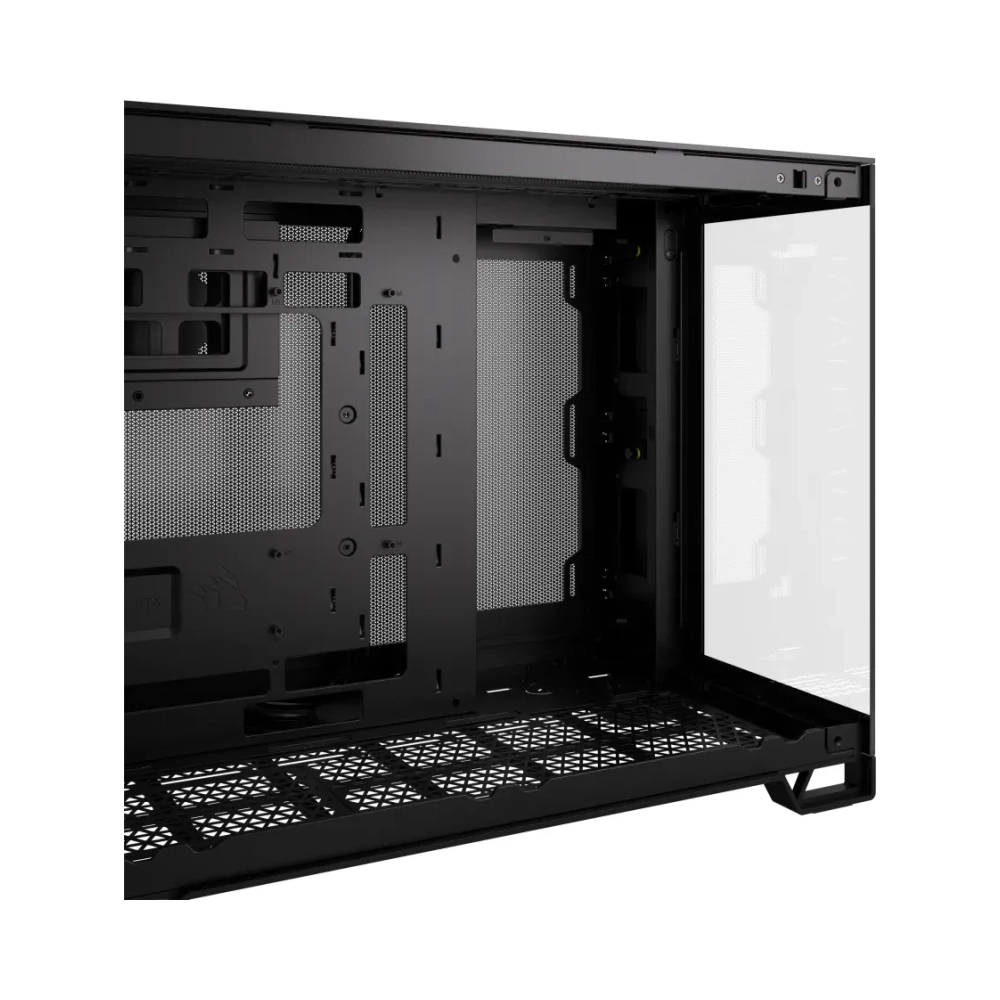 corsair 2500d airflow midi tower pc black atx 18 cm 40 cm