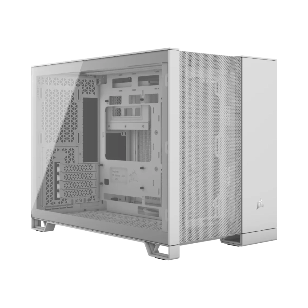 corsair 2500d airflow midi tower pc white atx 18 cm 40 cm