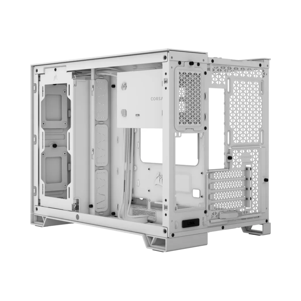 corsair 2500d airflow midi tower pc white atx 18 cm 40 cm