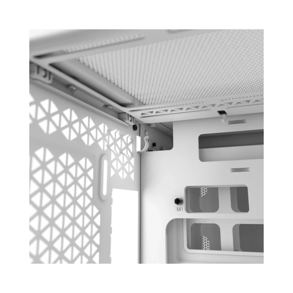 corsair 2500x midi tower pc white atx 18 cm 40 cm