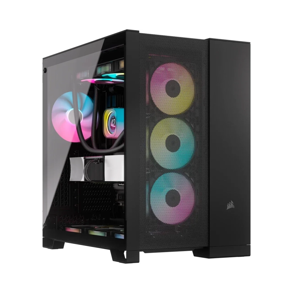 corsair 6500d airflow midi tower pc black atx 19 cm 40 cm