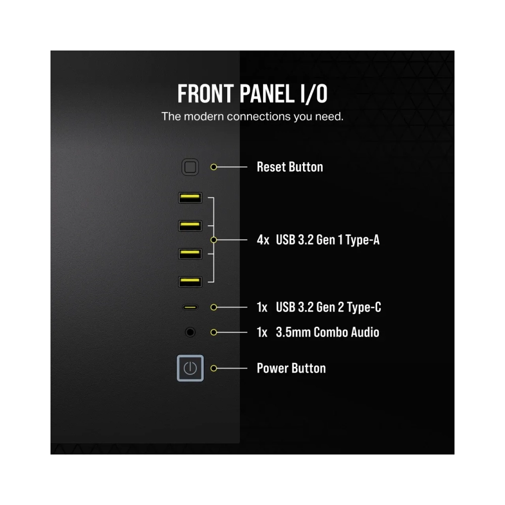 corsair 6500d airflow midi tower pc black atx 19 cm 40 cm