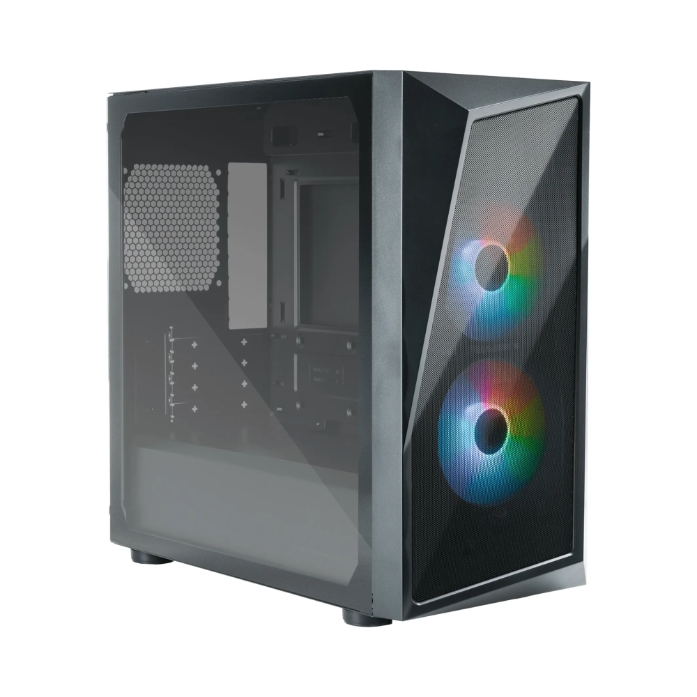 cooler master cmp 320 mini tower pc black micro atx mini itx plastic steel tempered glass multi