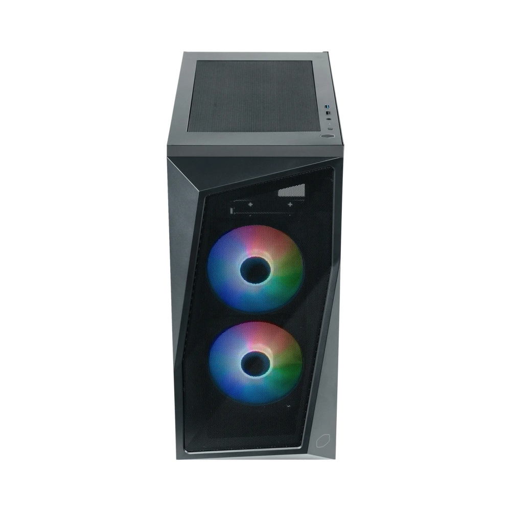 cooler master cmp 320 mini tower pc black micro atx mini itx plastic steel tempered glass multi