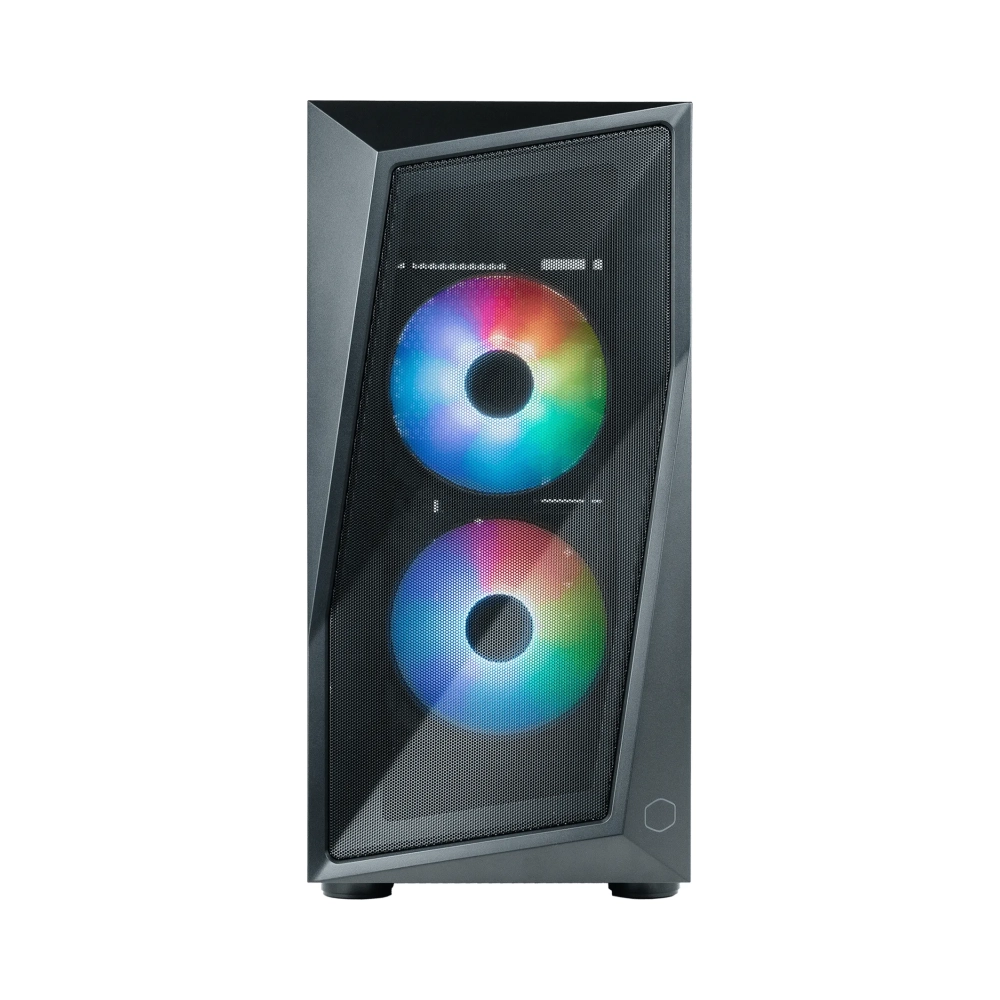cooler master cmp 320 mini tower pc black micro atx mini itx plastic steel tempered glass multi