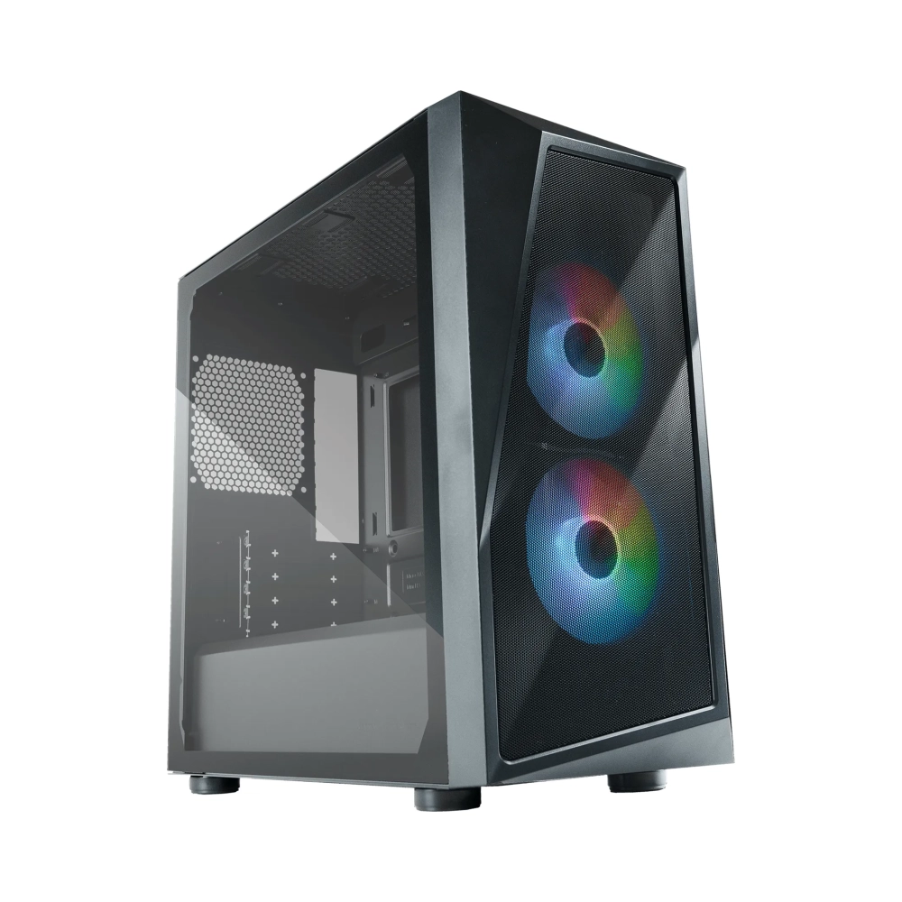 cooler master cmp 320 mini tower pc black micro atx mini itx plastic steel tempered glass multi