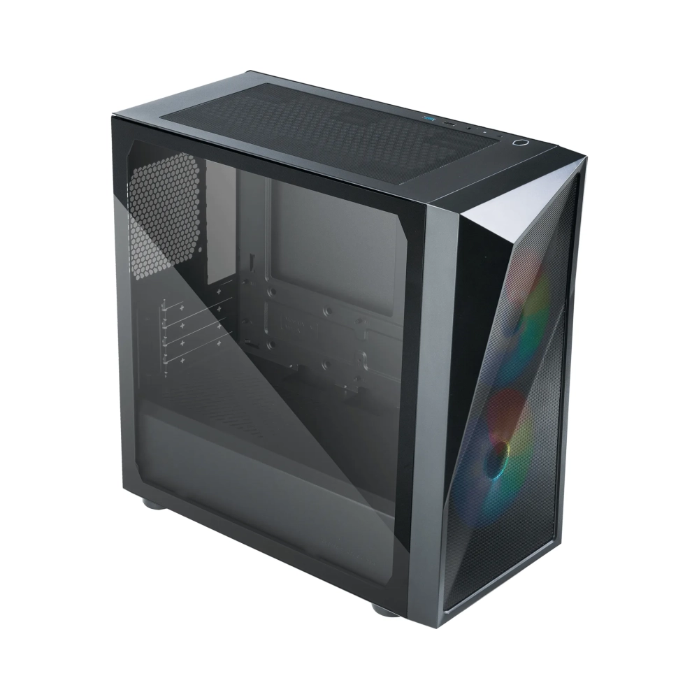 cooler master cmp 320 mini tower pc black micro atx mini itx plastic steel tempered glass multi