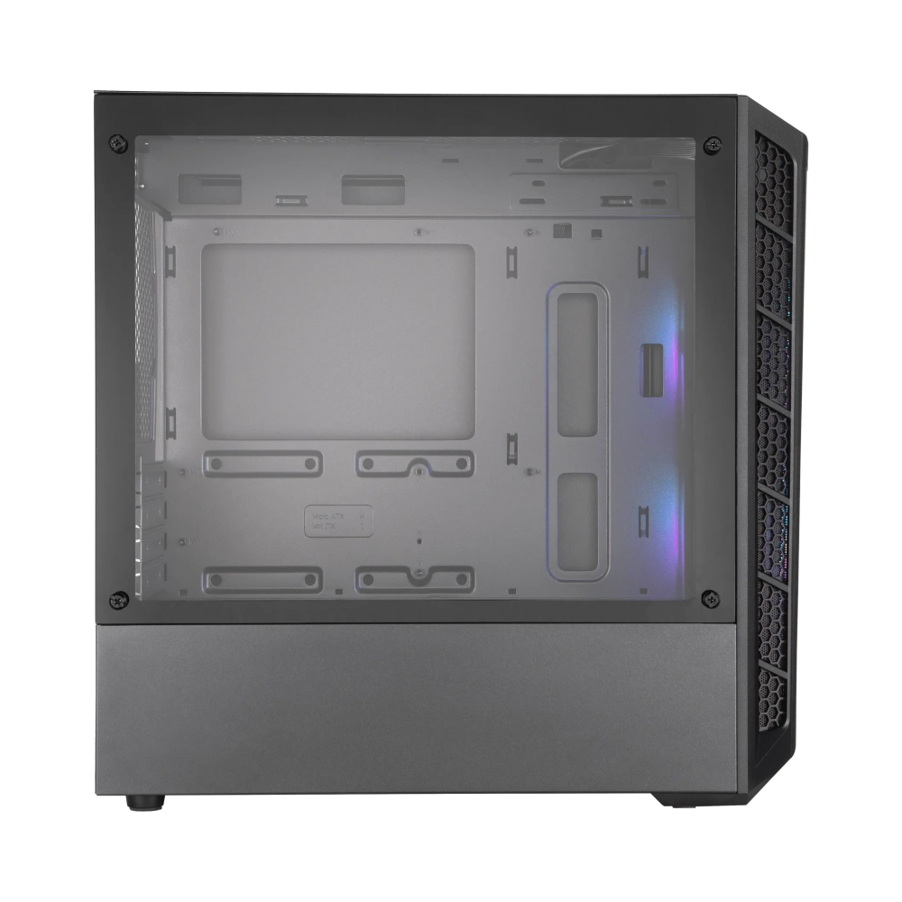 cooler master masterbox mb311l argb mini tower pc meshplastictempered glass black micro atxmini itx 22 cm