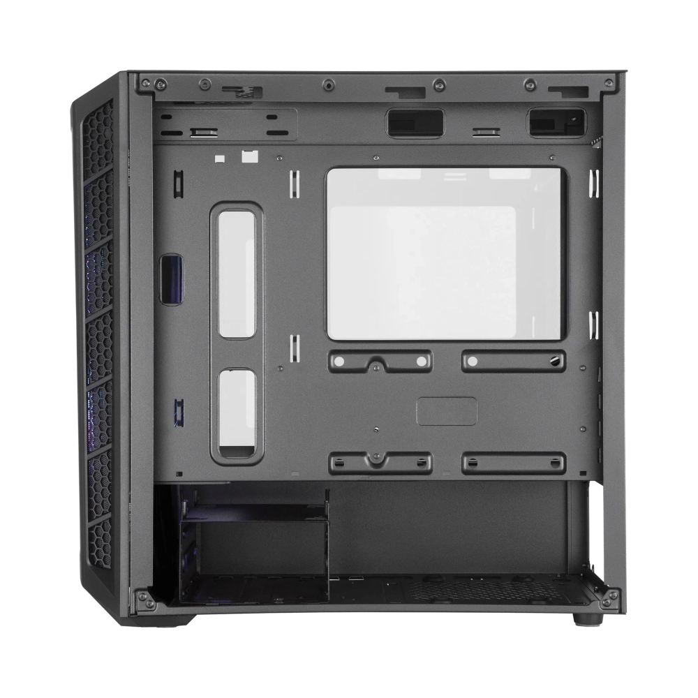 cooler master masterbox mb311l argb mini tower pc meshplastictempered glass black micro atxmini itx 22 cm