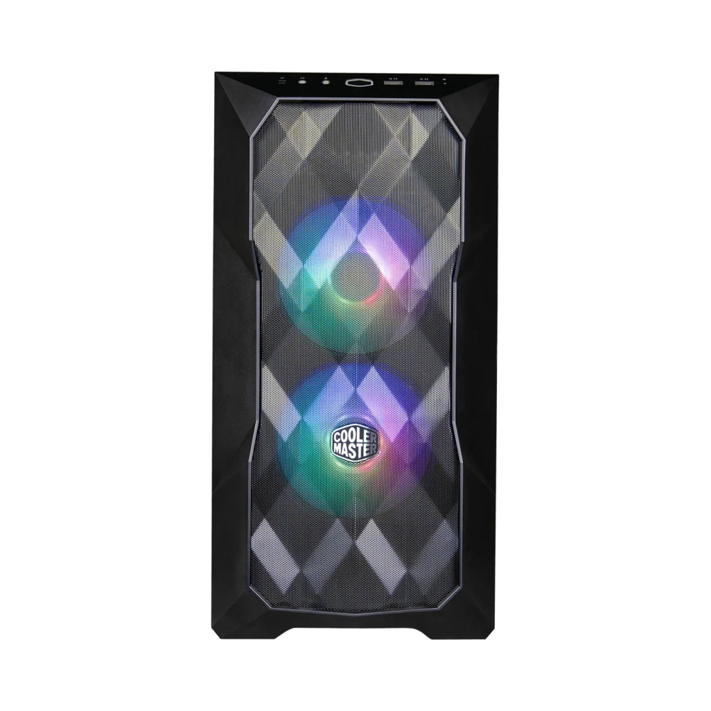 cooler master td300 mini tower pc black micro itxmini itx mesh plastic steel multi
