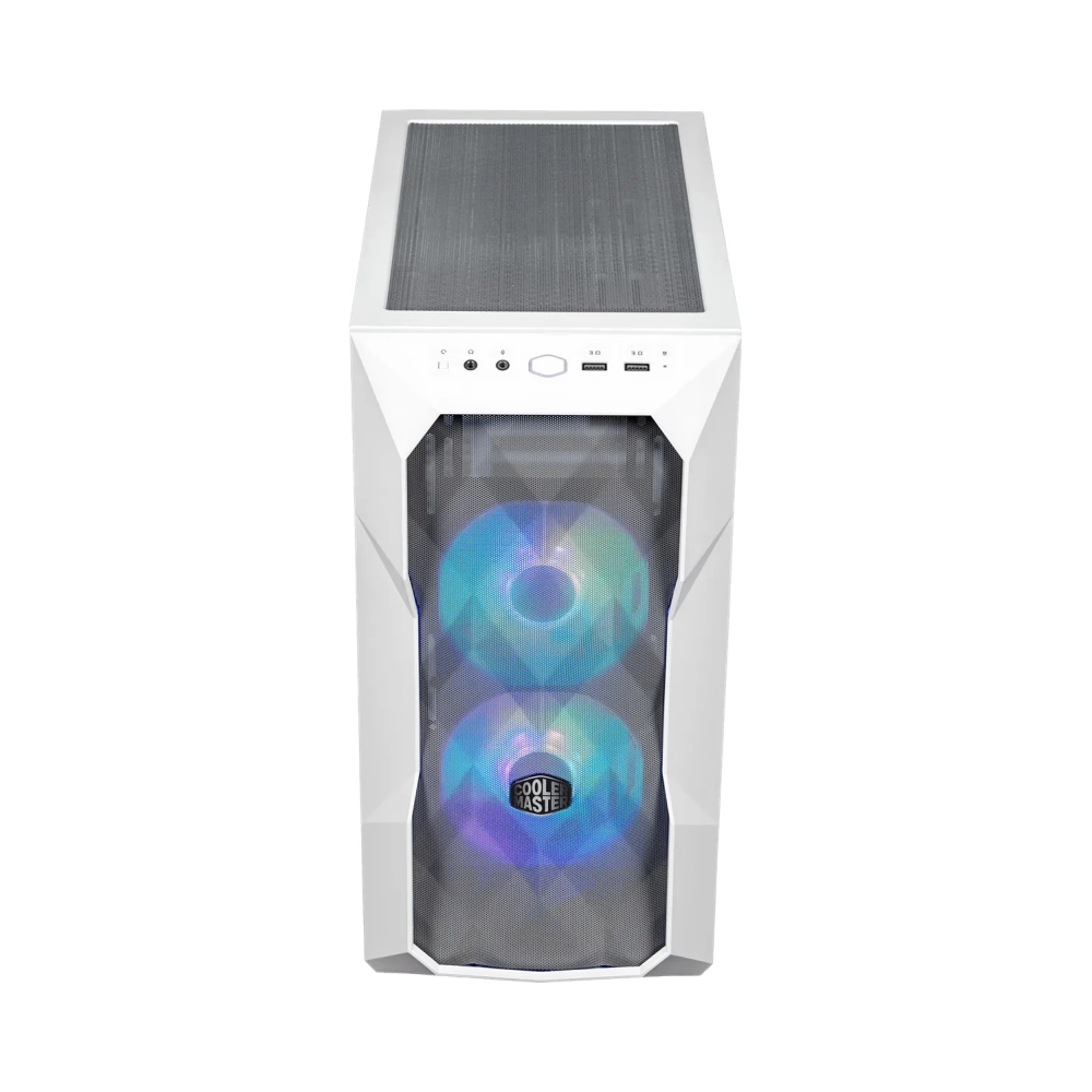 cooler master td300 mini tower pc white micro itxmini itx mesh plastic steel multi