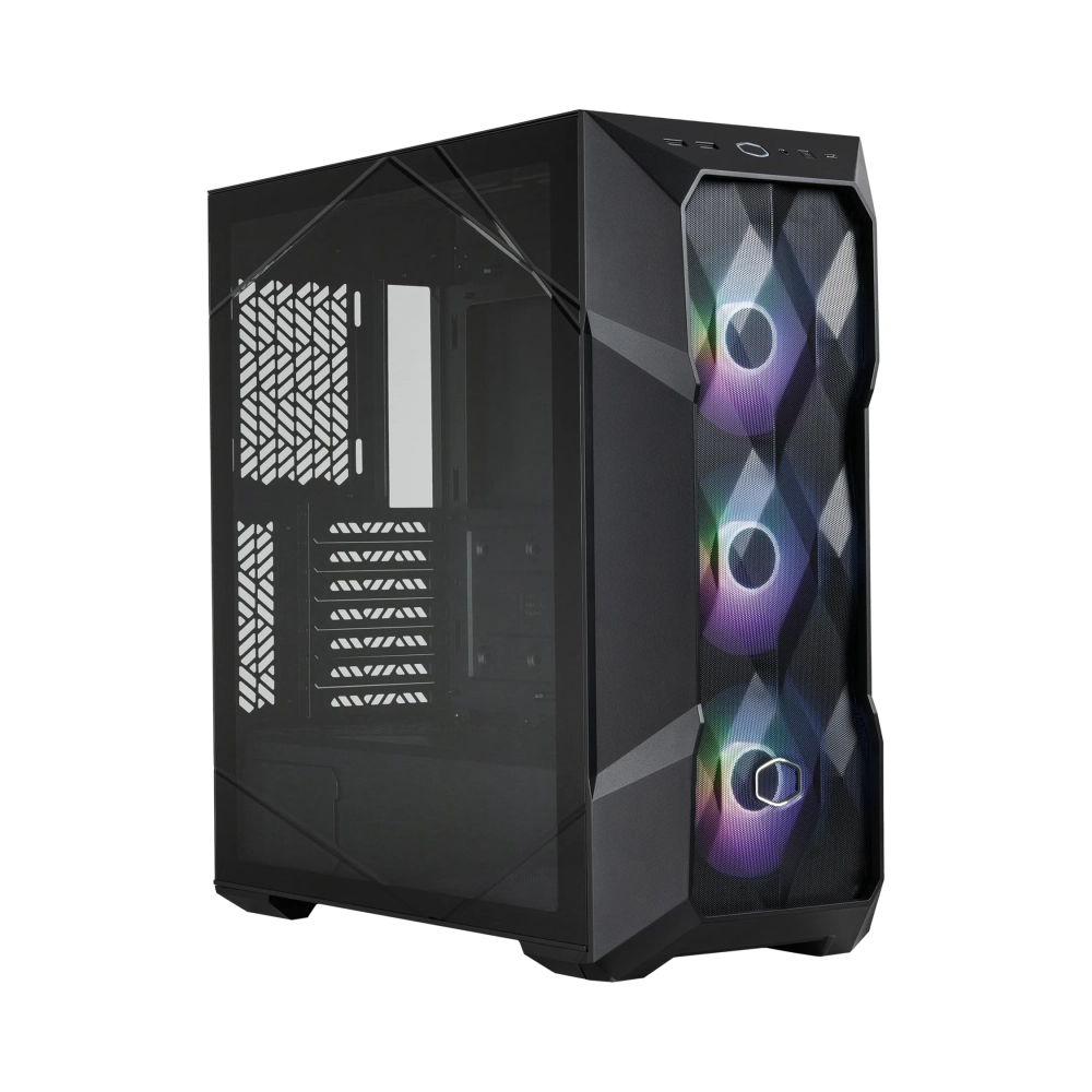 cooler master masterbox td500 mesh v2 midi tower pc black atx eatx micro atx mini itx ssi ceb mesh plastic steel tempered glass multi