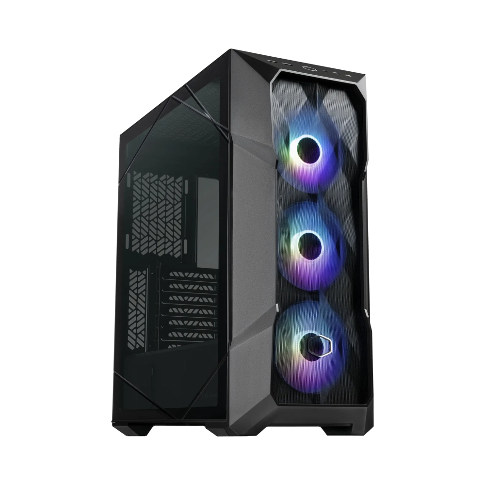 cooler master masterbox td500 mesh v2 midi tower pc black atx eatx micro atx mini itx ssi ceb mesh plastic steel tempered glass multi