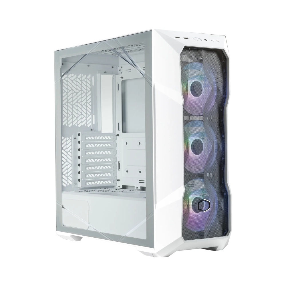 cooler master masterbox td500 mesh v2 midi tower pc white atx micro atx ssi ceb mini itx eatx mesh tempered glass plastic steel multi