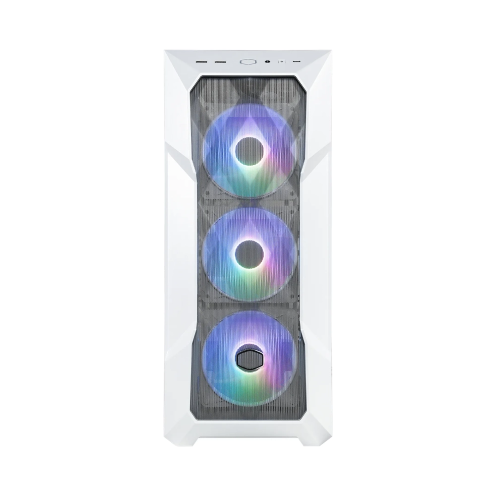 cooler master masterbox td500 mesh v2 midi tower pc white atx micro atx ssi ceb mini itx eatx mesh tempered glass plastic steel multi