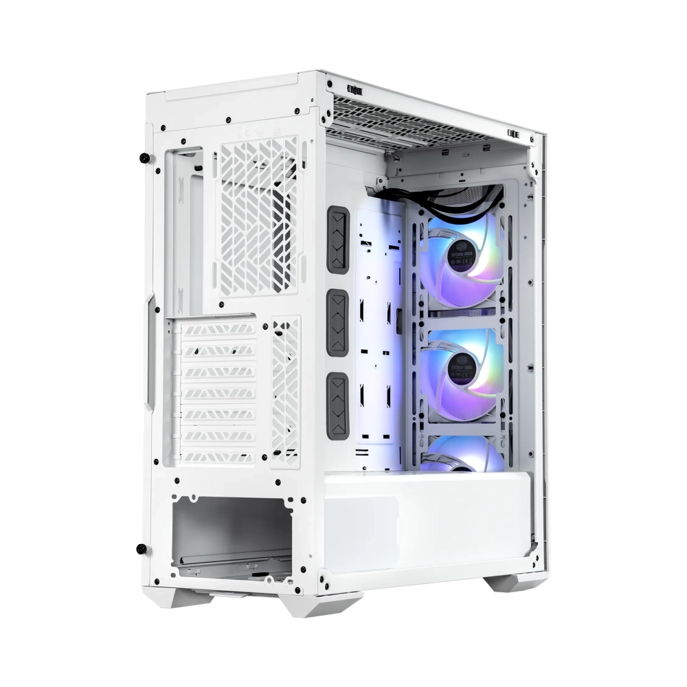 cooler master masterbox td500 mesh v2 midi tower pc white atx micro atx ssi ceb mini itx eatx mesh tempered glass plastic steel multi