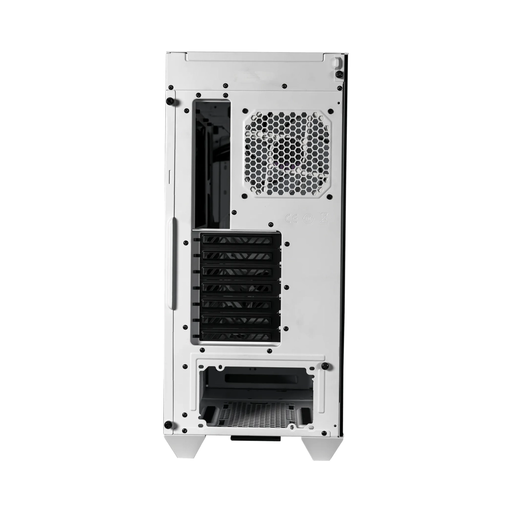 cooler master haf 500 midi tower pc white atx micro atx ssi ceb itx eatx mesh tempered glass plastic steel multi