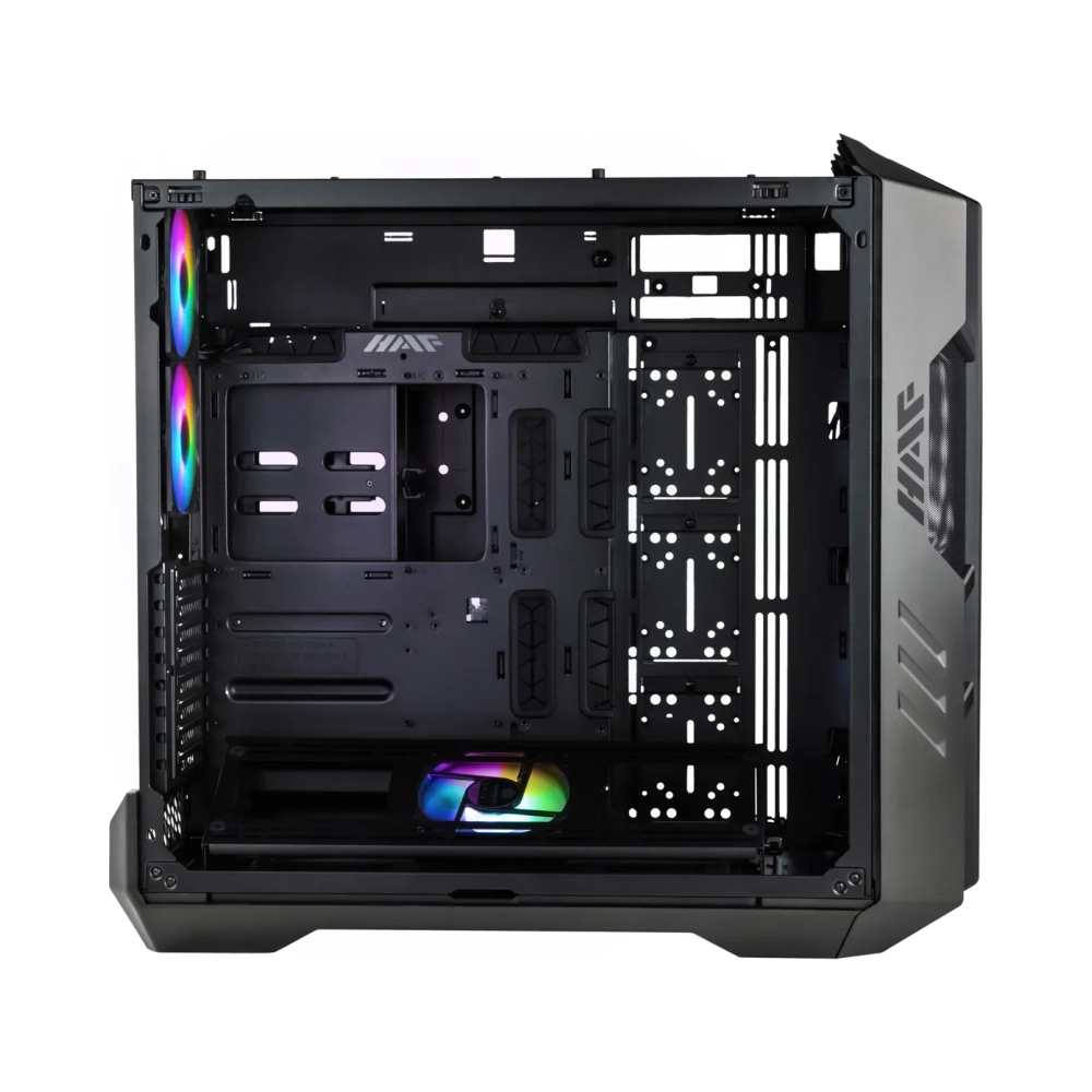 cooler master haf the berserker full tower pc grey titanium atx eatx micro atx mini itx ssi ceb ssi eeb plastic steel tempered glass multi