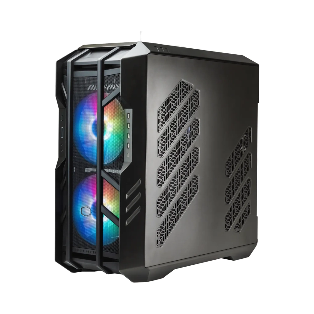 cooler master haf the berserker full tower pc grey titanium atx eatx micro atx mini itx ssi ceb ssi eeb plastic steel tempered glass multi