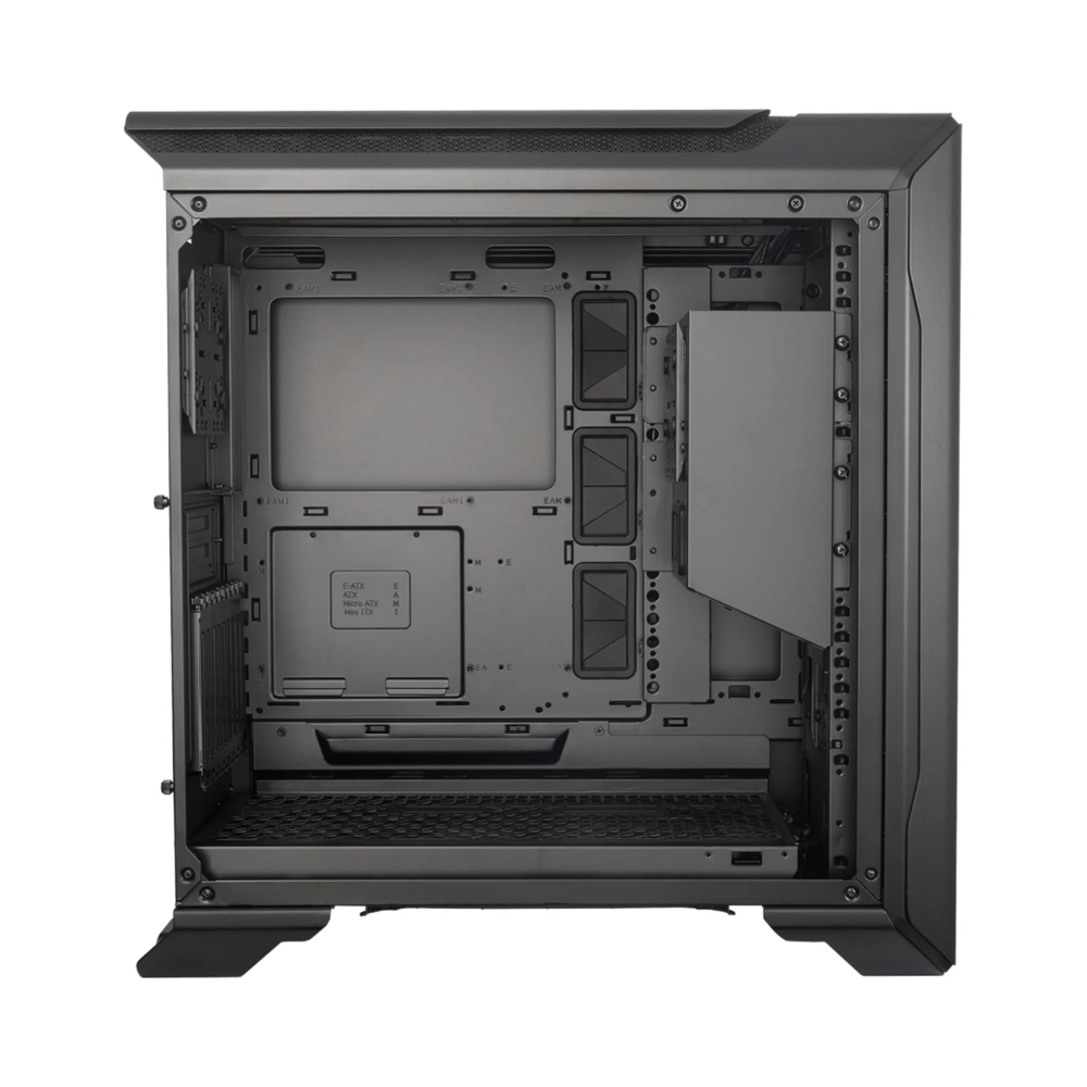 cooler master mastercase sl600m midi tower pc aluminiumsteeltempered glass black atxeatxmicro atxmini itx hddpower