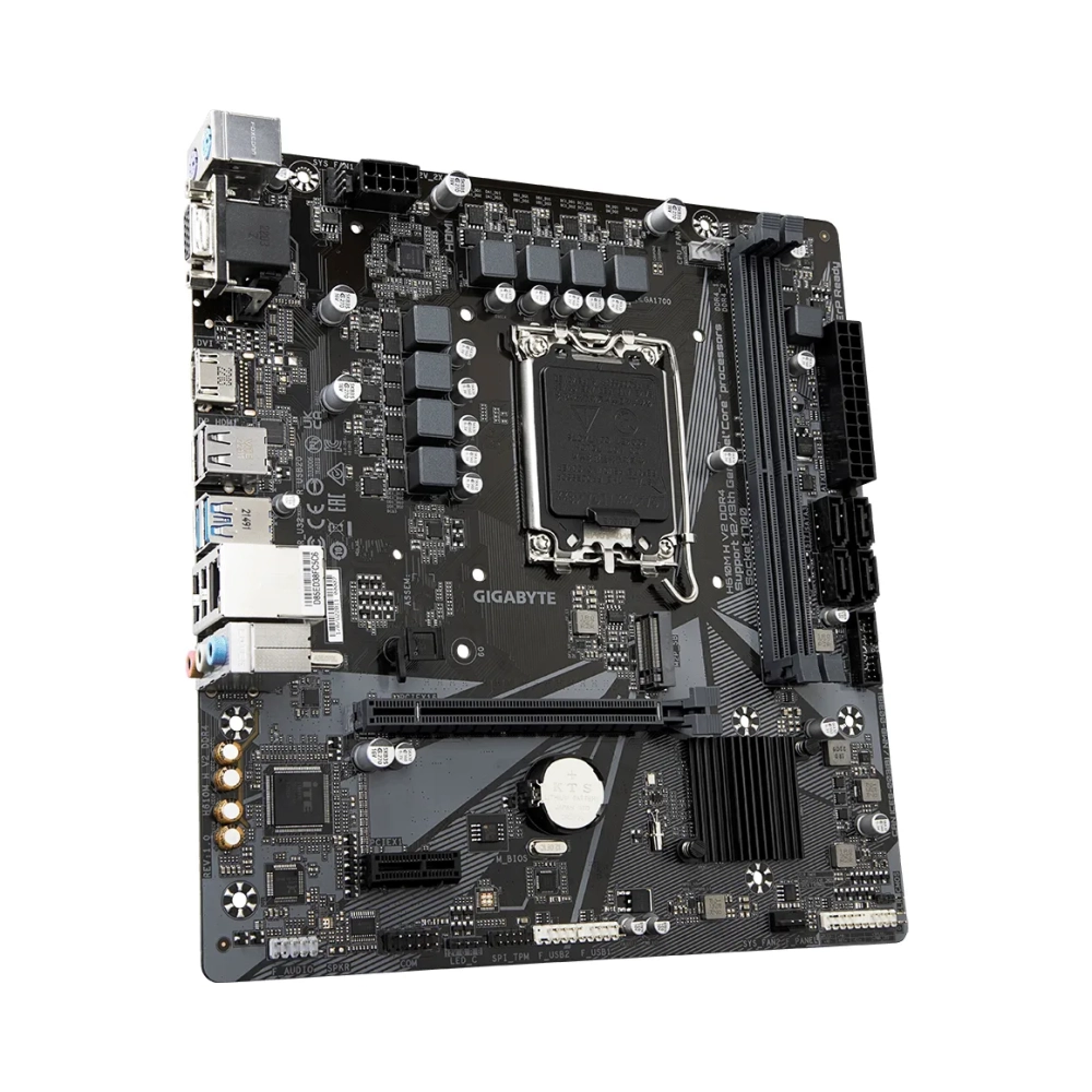 gigabyte h610m h v2 ddr4 intel lga 1700 intel celeron intel core i3 intel core i5 intel core i7 intel core i9 ddr4 sdram 64 gb dimm